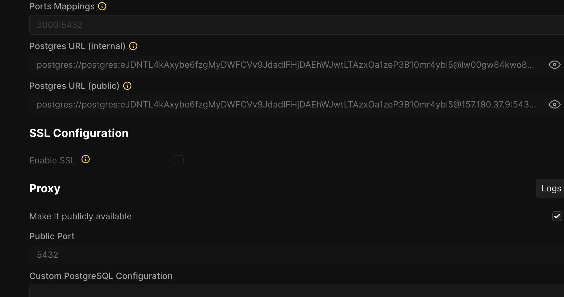 Database Creation